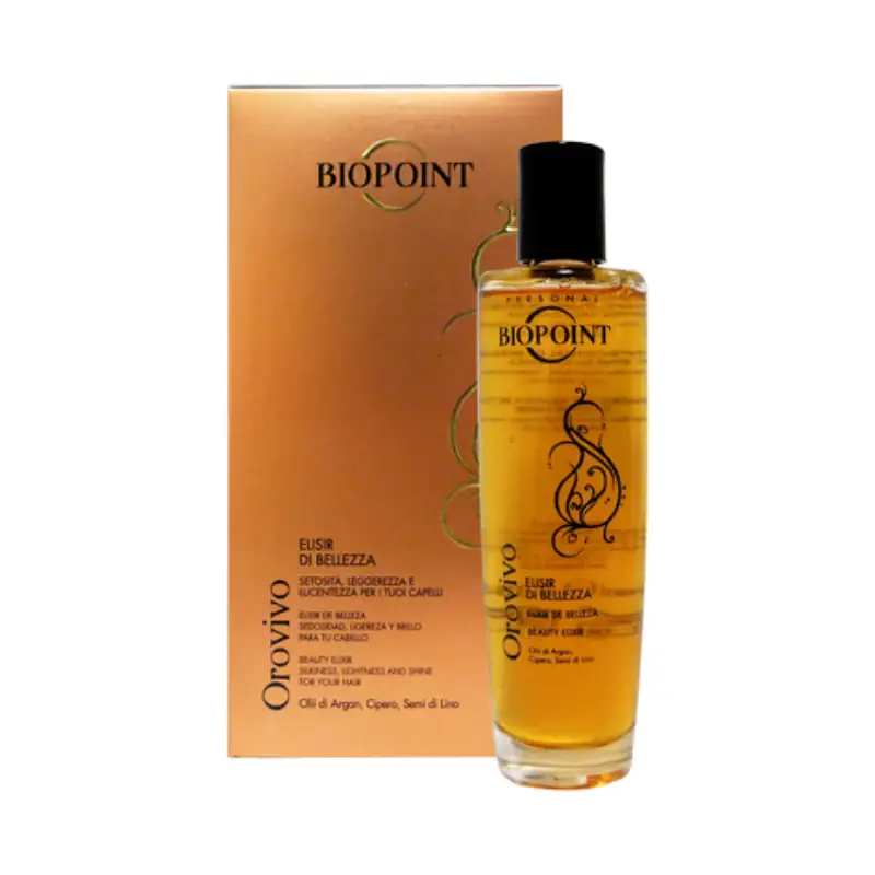 Biopoint Orovivo Elixir Ulei de Argan pentru Par 100 ml Bax 6 buc.